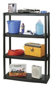 34x14x55 Blk Shelf Unit