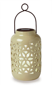 9.25"cera Solar Lantern