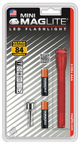 Red 2aaa Led Flashlight