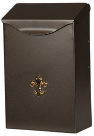 Brz Wall Mnt Mailbox