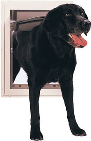Lg Wht Pet Door