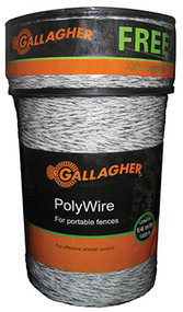 1320' Wht Polywire