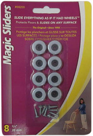 8pk 3/4" Rnd Slide Disc