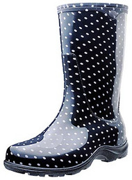Sz9 Polka Dot Tall Boot