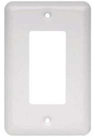 Wht Stamp 1g Deco Plate