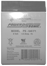 6v Solarguard50 Battery