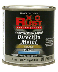 Xo 1/2pt Blu Oil Enamel