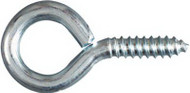 8pk 1-3/8" Lg Screw Eye
