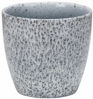 6.25" Blk Cera Planter