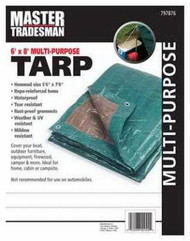 Mt6x8grn/brn Tarp Cover