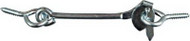 6" Zinc Gate Hook