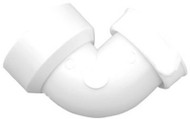 Mp Wht Plas 90deg Elbow