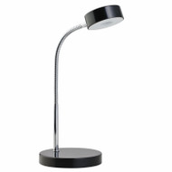 Blk Led Desk Lamp
