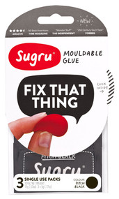 Sugru 3pk Blk Mold Glue