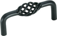 3" Blk Bird Cage Pull