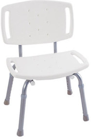 Wht Asj Tub/shwr Chair