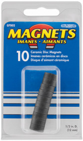 10pc Cera Disc Magnets