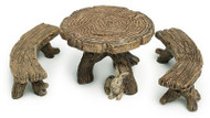 Fairy 3pc Bunny/table