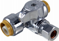 1/2x3/8 Serv Tee Stop