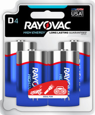 Rayo 4pk D Alk Battery