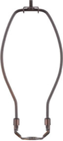 2pc 8" Brz Lamp Harp