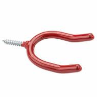Red Viny Dbl Screw Hook