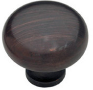 1-1/4" Brz Rnd Knob