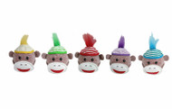 4"sock Pal Monk Dog Toy