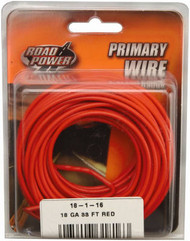 33' Red 18ga Prim Wire