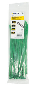 100pk 11" Grn Std Tie
