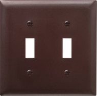 Brn 2g 2tog Wall Plate