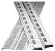 8' Wht Soffit Vent