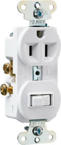 15a Wht Switch/outlet