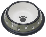 6oz Meadgrn Paws Bowl