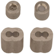 2pk 1/4" Ferrule/stop