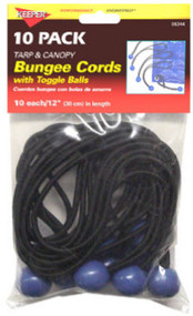 10pk Bungee Ball Cord