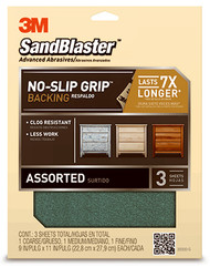 3pk9x11 Sandpaper Asstd