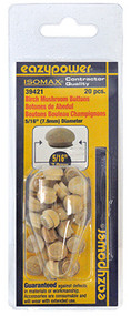 20pk 5/16 Mushroom Plug