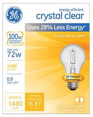 Ge2pk 72w Clr Halo Bulb