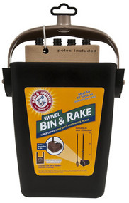 Waste Swivel Bin/rake