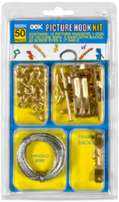 50pc Pic Hang Kit Asstd