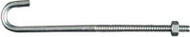 1/4x6 Zinc J Bolt