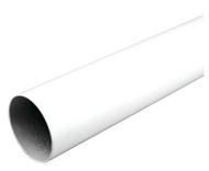 6' Wht Stl Closet Pole