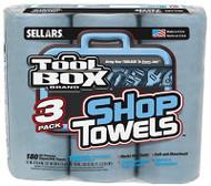 Tool 3pk Blu Shop Towel
