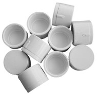 10pk 3/4 Sch40 Slip Cap