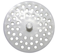 Wht Plas Sink Strainer