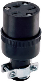 15a 250v Blk Connector