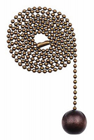 36" Wal Ball Pull Chain
