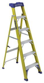 6' 2n1 Cross Stepladder