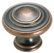 1-3/8" Cop 3-ring Knob